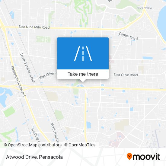 Atwood Drive map