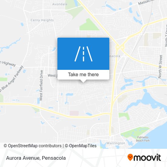 Mapa de Aurora Avenue