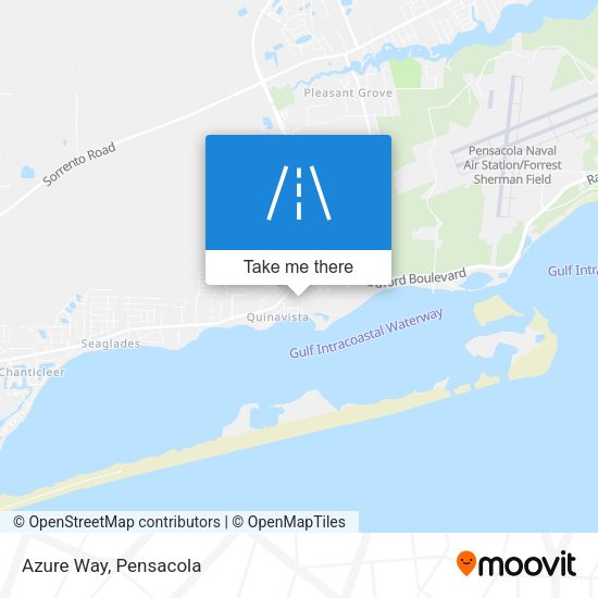 Azure Way map