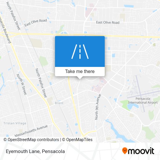 Mapa de Eyemouth Lane