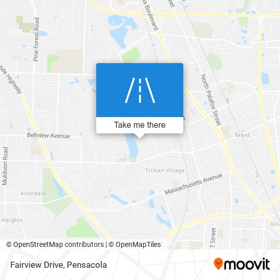 Fairview Drive map