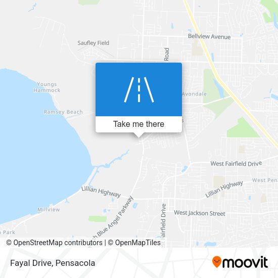 Fayal Drive map