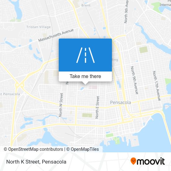 Mapa de North K Street