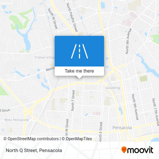 Mapa de North Q Street