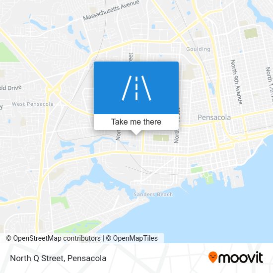 Mapa de North Q Street