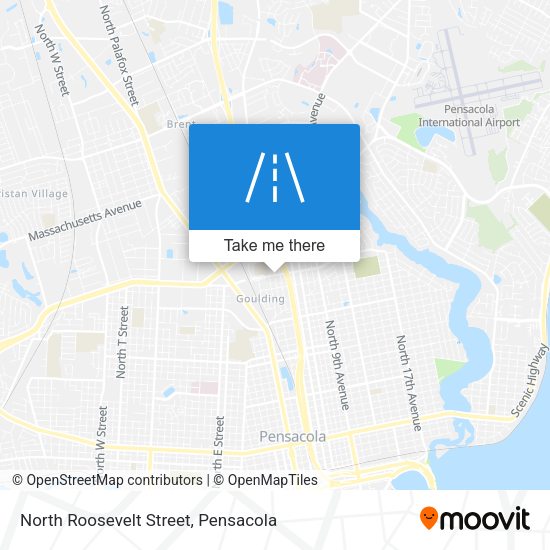 North Roosevelt Street map