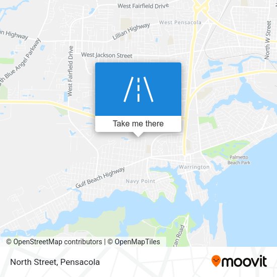 Mapa de North Street