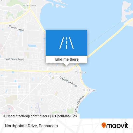Mapa de Northpointe Drive