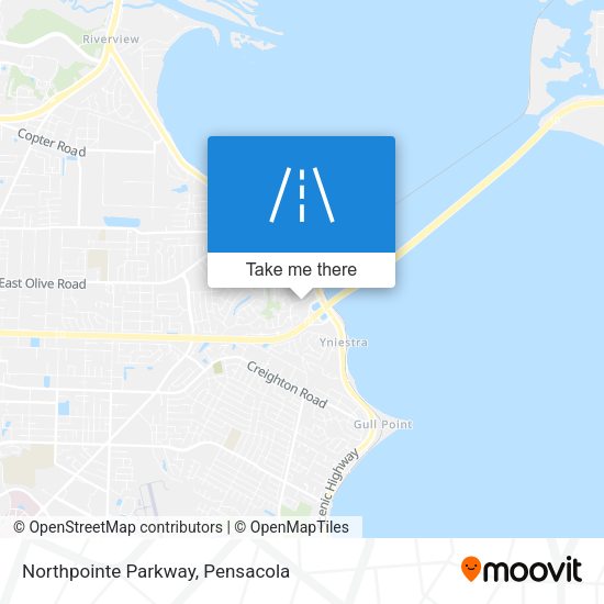 Mapa de Northpointe Parkway