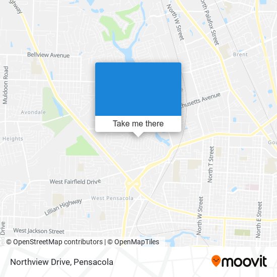 Northview Drive map