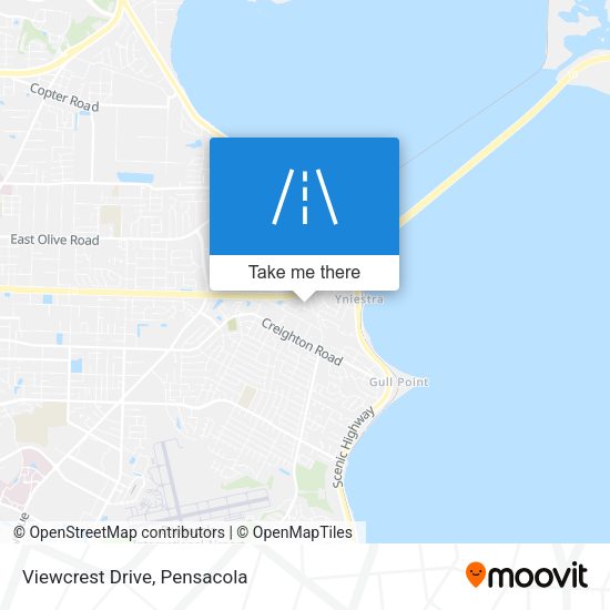 Viewcrest Drive map