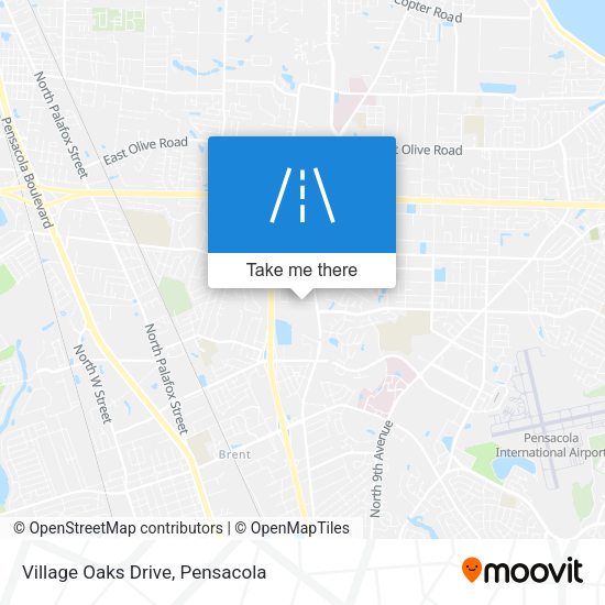 Mapa de Village Oaks Drive