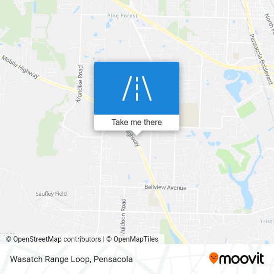 Wasatch Range Loop map