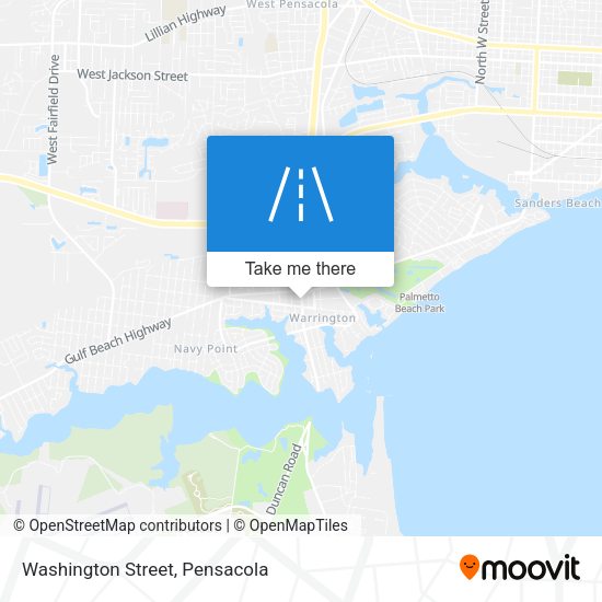 Washington Street map