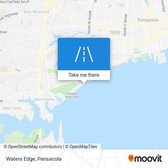 Mapa de Waters Edge