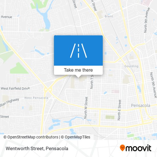 Wentworth Street map