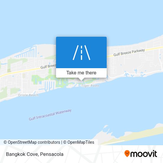 Mapa de Bangkok Cove