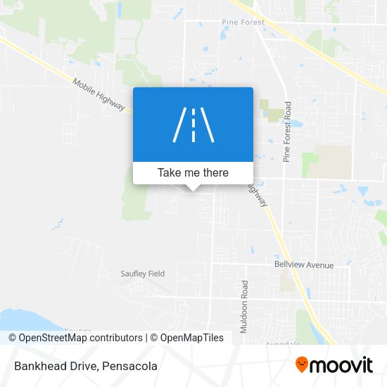 Mapa de Bankhead Drive