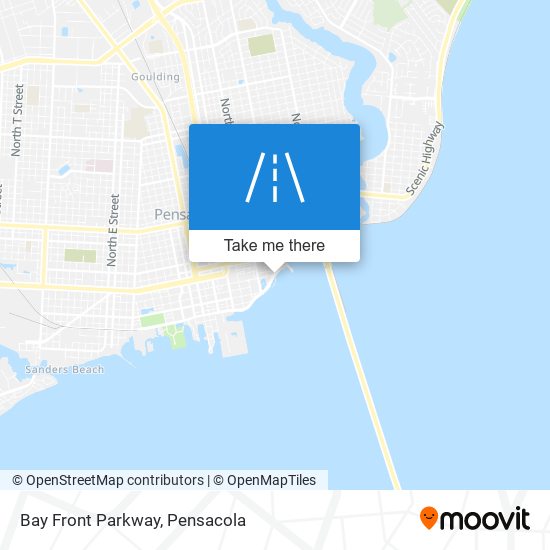 Mapa de Bay Front Parkway