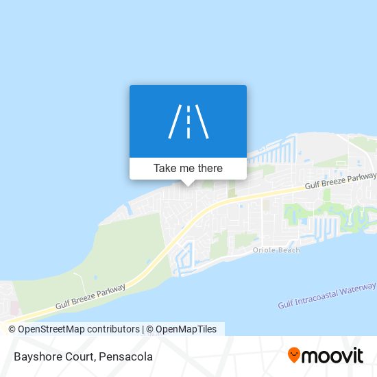 Bayshore Court map