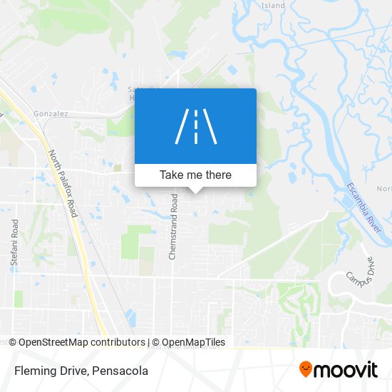 Fleming Drive map