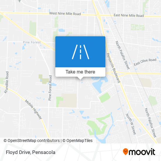 Floyd Drive map