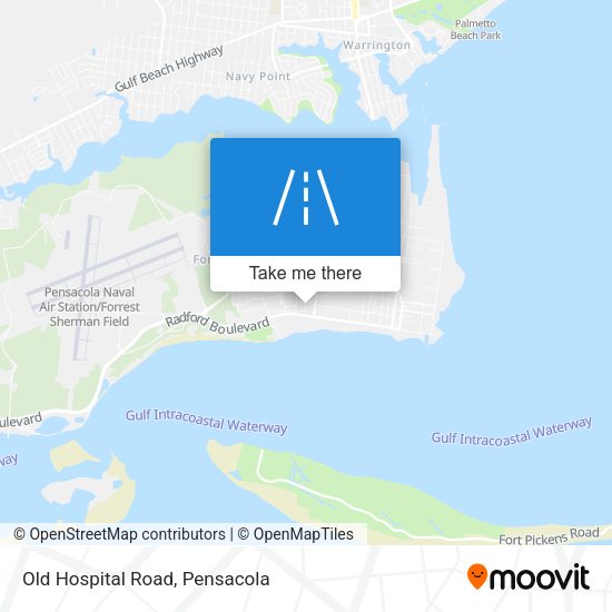 Mapa de Old Hospital Road