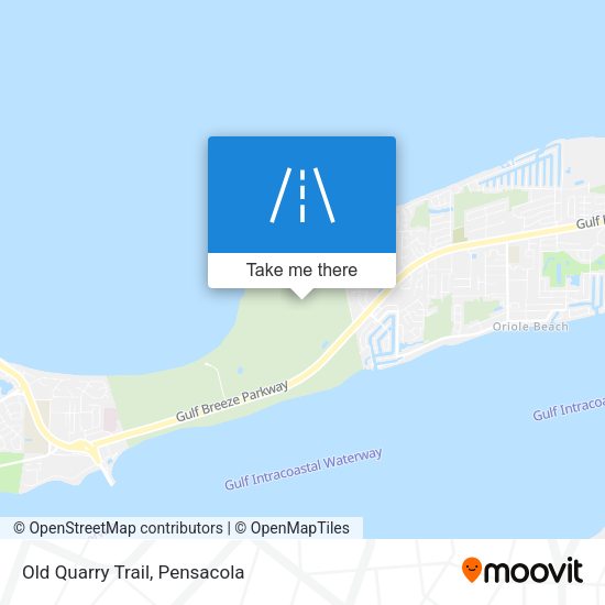 Old Quarry Trail map