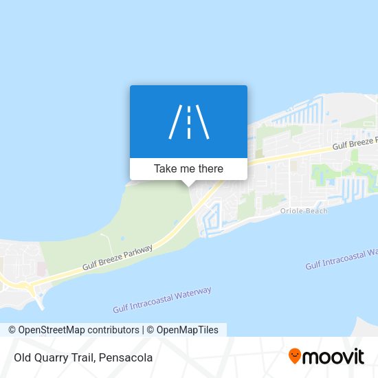 Old Quarry Trail map