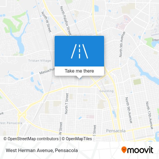 Mapa de West Herman Avenue