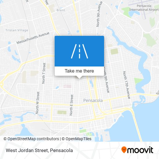 West Jordan Street map