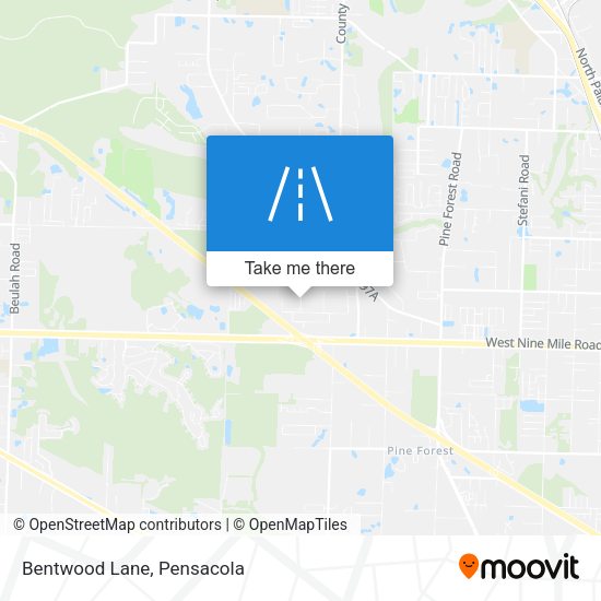 Mapa de Bentwood Lane