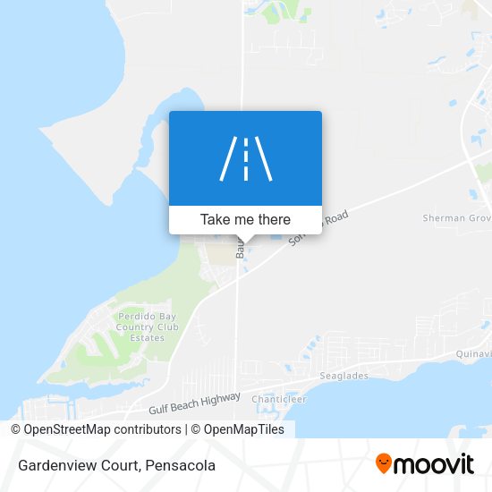 Gardenview Court map