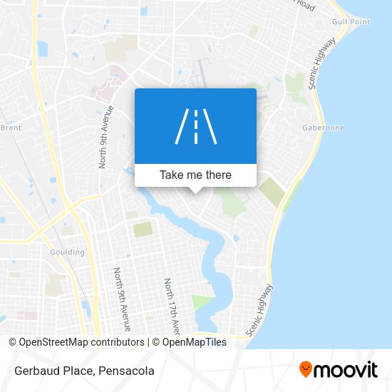 Mapa de Gerbaud Place