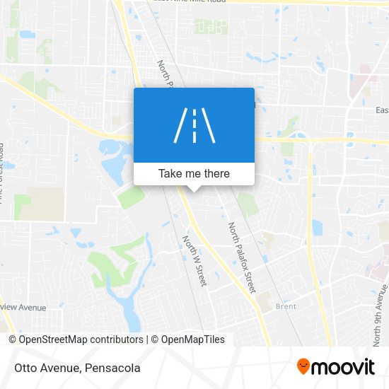 Mapa de Otto Avenue