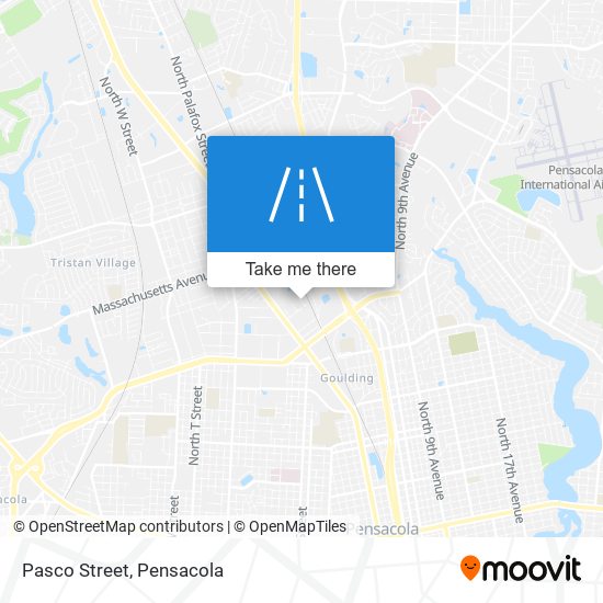 Pasco Street map