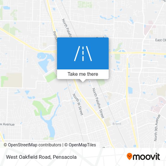 Mapa de West Oakfield Road