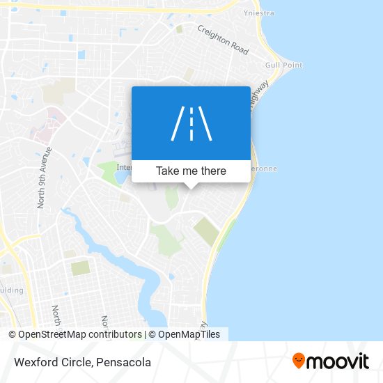 Wexford Circle map