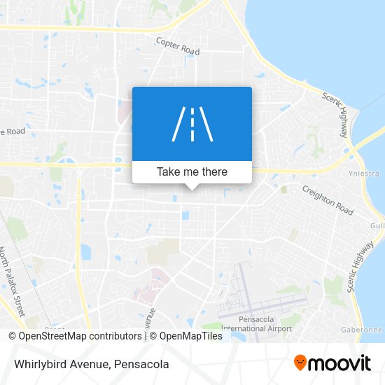 Mapa de Whirlybird Avenue
