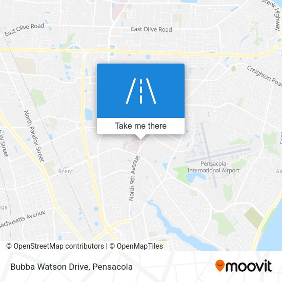 Mapa de Bubba Watson Drive
