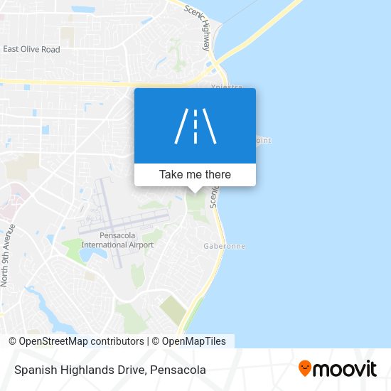 Spanish Highlands Drive map