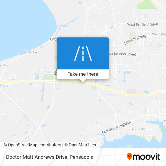 Mapa de Doctor Matt Andrews Drive