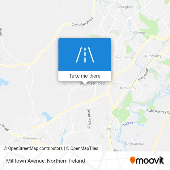 Milltown Avenue map
