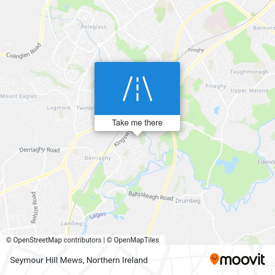 Seymour Hill Mews map