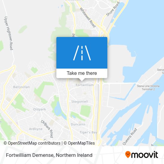 Fortwilliam Demense map