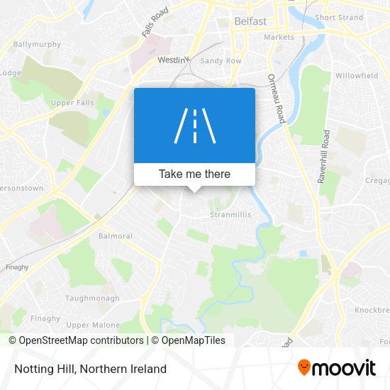 Notting Hill map