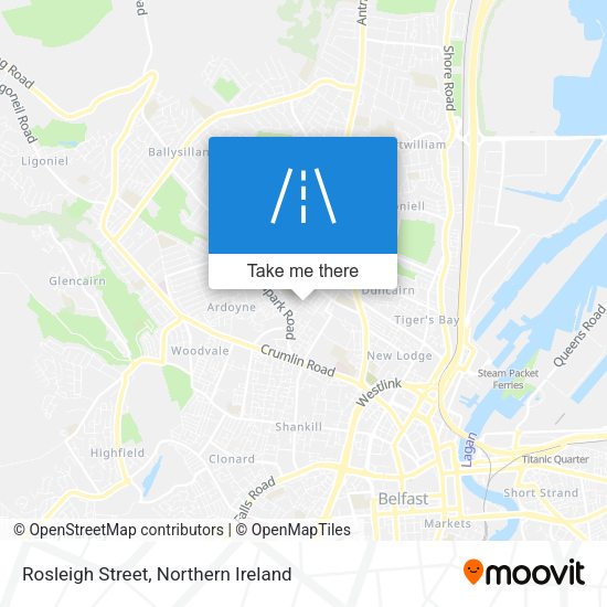 Rosleigh Street map