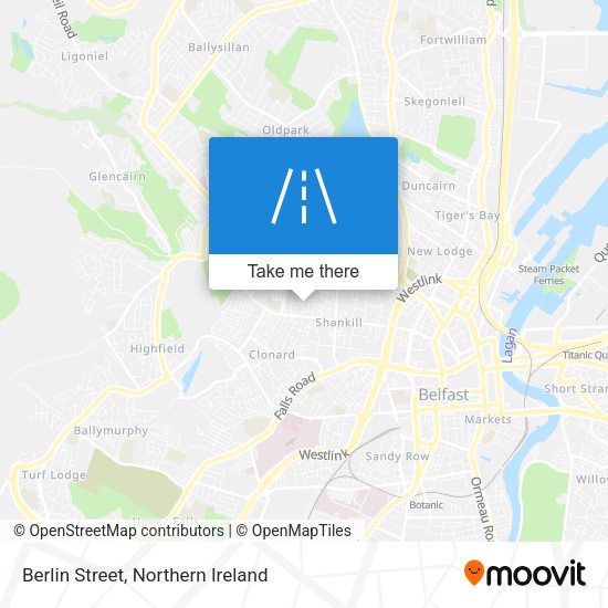 Berlin Street map