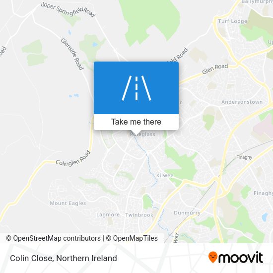 Colin Close map