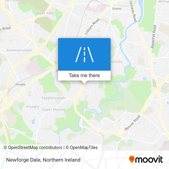 Newforge Dale map